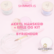 Load image into Gallery viewer, Námskeið- AKRÝLL - Byrjendur