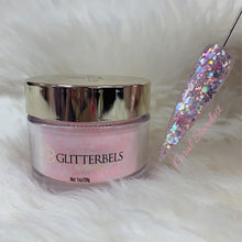 Load image into Gallery viewer, Glitterbels Acrylic Powder 28g - Coral Stardust