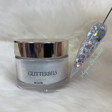 Load image into Gallery viewer, Glitterbels Acrylic Powder 28g - Aqua Stardust