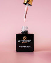 Load image into Gallery viewer, Brush on Builder Gel- Peach Shimmer