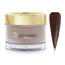 Load image into Gallery viewer, Glitterbels Acrylic Powder 28g - Dazzling Hot Chocolate