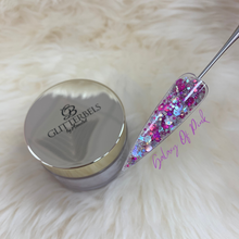 Load image into Gallery viewer, Glitterbels Acrylic Powder 28g - Galaxy Of Pink