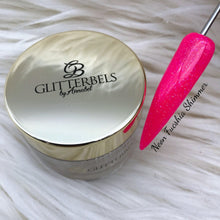 Load image into Gallery viewer, Glitterbels Acrylic Powder 28g - Neon Fucshia Shimmer