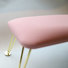 Load image into Gallery viewer, Arm rest - Bleikt og gullitað