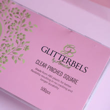 Load image into Gallery viewer, Glitterbels Clear Pinched Square Tips