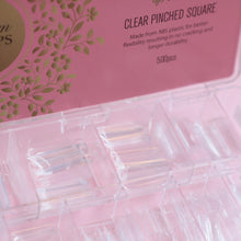 Load image into Gallery viewer, Glitterbels Clear Pinched Square Tips