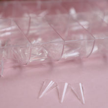 Load image into Gallery viewer, Glitterbels Clear Stiletto Nail Tips