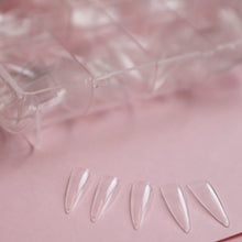 Load image into Gallery viewer, Extra Long Clear Stiletto Tips