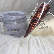 Load image into Gallery viewer, Glitterbels Acrylic Powder 28g - Chocca-Mocca