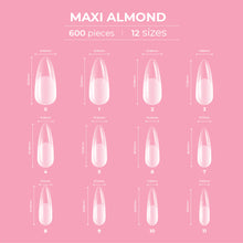 Load image into Gallery viewer, Dream Cover Tips - Almond
