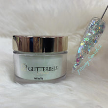 Load image into Gallery viewer, Glitterbels Acrylic Powder 28g - Minty Stardust
