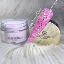 Load image into Gallery viewer, Glitterbels Acrylic Powder 28g - Raspberry Fizz
