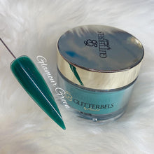 Load image into Gallery viewer, Glitterbels Acrylic Powder 28g - Glamour Green
