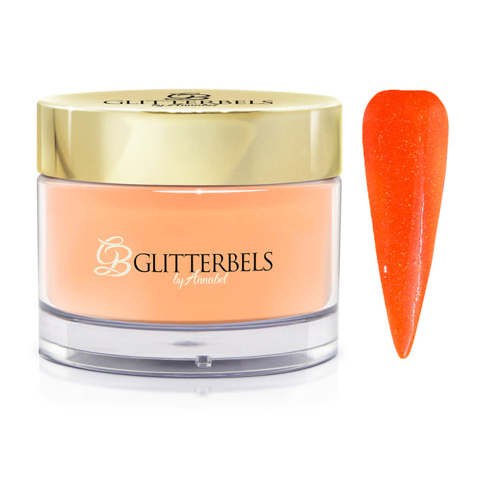 Glitterbels Acrylic Powder 28g -  Dazzling Tangerine