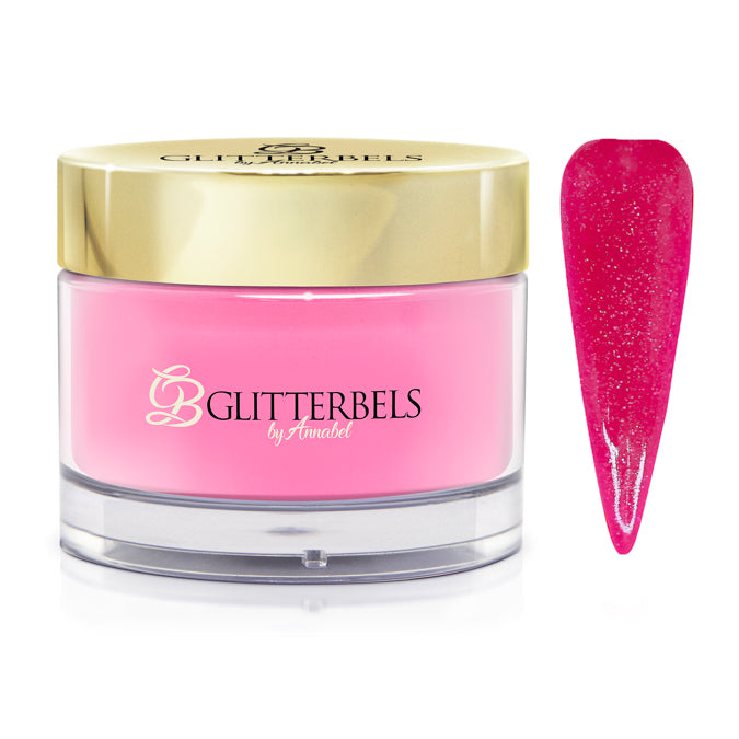 Glitterbels Acrylic Powder 28g - Neon Fucshia Shimmer