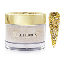 Load image into Gallery viewer, Glitterbels Acrylic Powder 28g - Broken Gold
