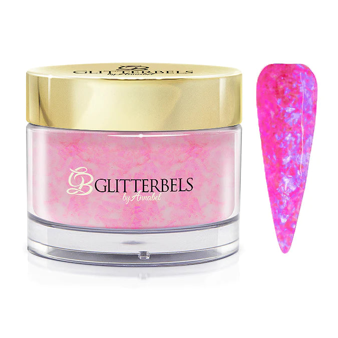Glitterbels Acrylic Powder 28g - Bubblegum Flake