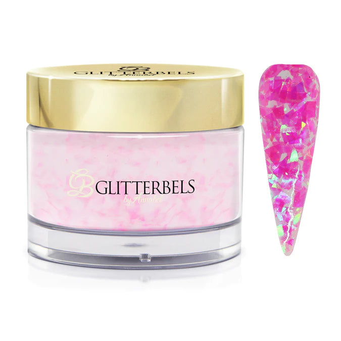 Glitterbels Acrylic Powder 28g - Pink Flake