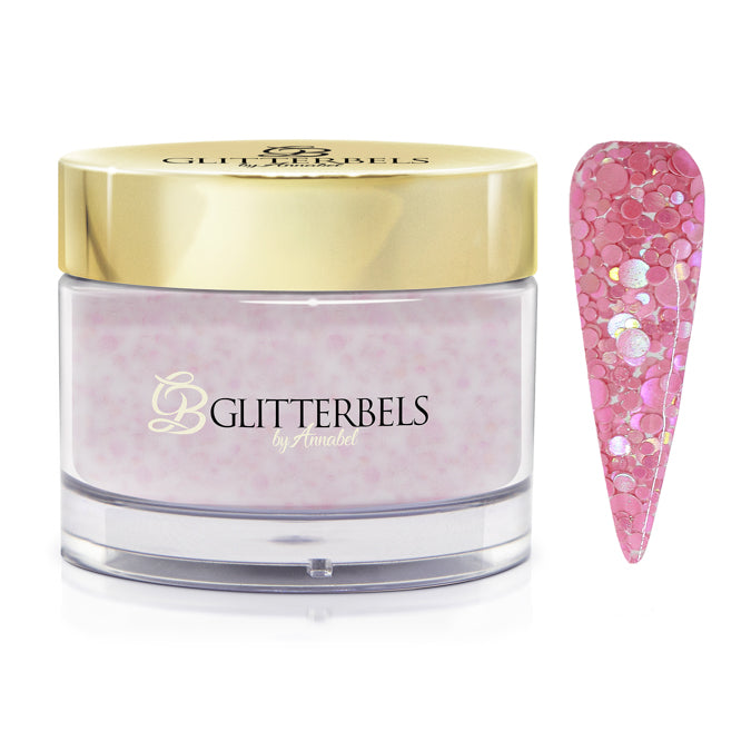 Glitterbels Acrylic Powder 28g - Raspberry Fizz