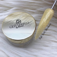 Load image into Gallery viewer, Glitterbels Acrylic Powder 28g - Soft Gold Shimmer
