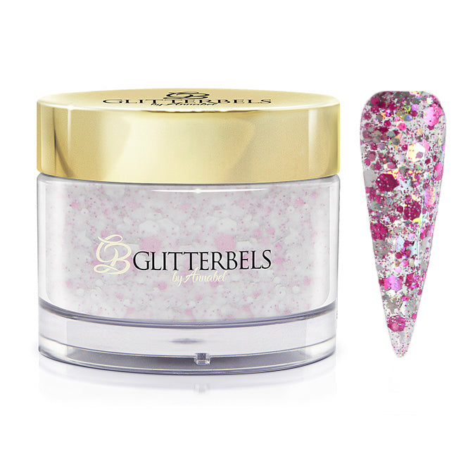 Glitterbels Acrylic Powder 28g - Galaxy Of Pink