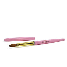 Load image into Gallery viewer, Glitterbels Pink Acrylic Brush (Size 8)
